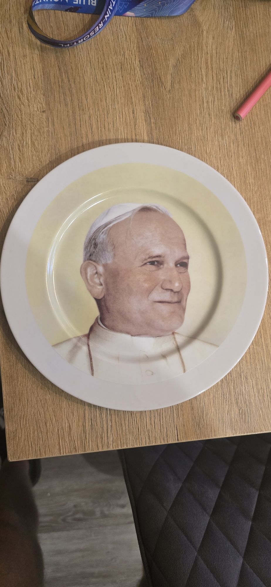 Talerz Papież Jan Paweł 2