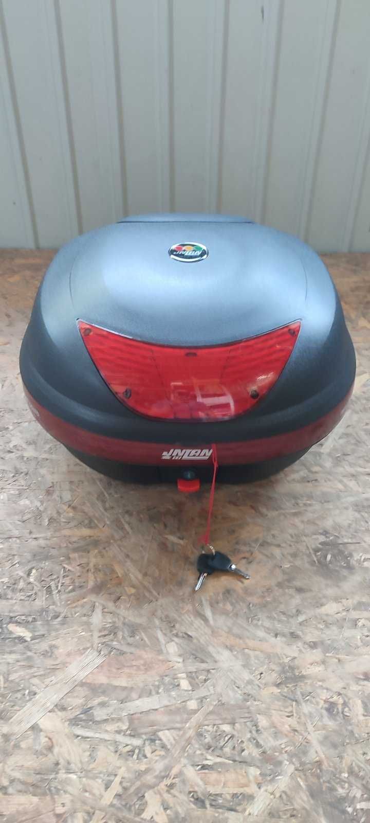 Кофр скутер мото мопед задний багажник для шлема боковые сумки ткань