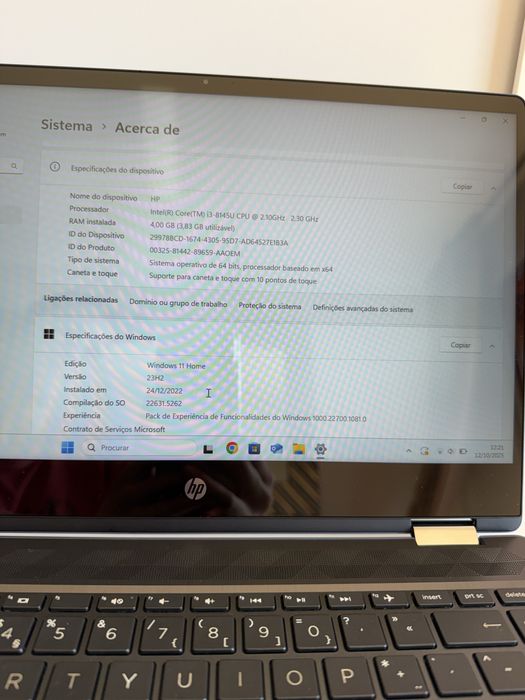 Portátil HP Pavilion x360 Convertible 14-dh0xxx