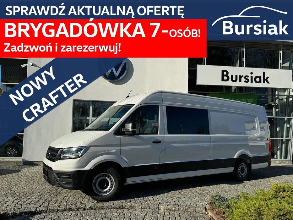 Volkswagen Crafter Maxi • Zabudowa 7 osobowa • (962084)