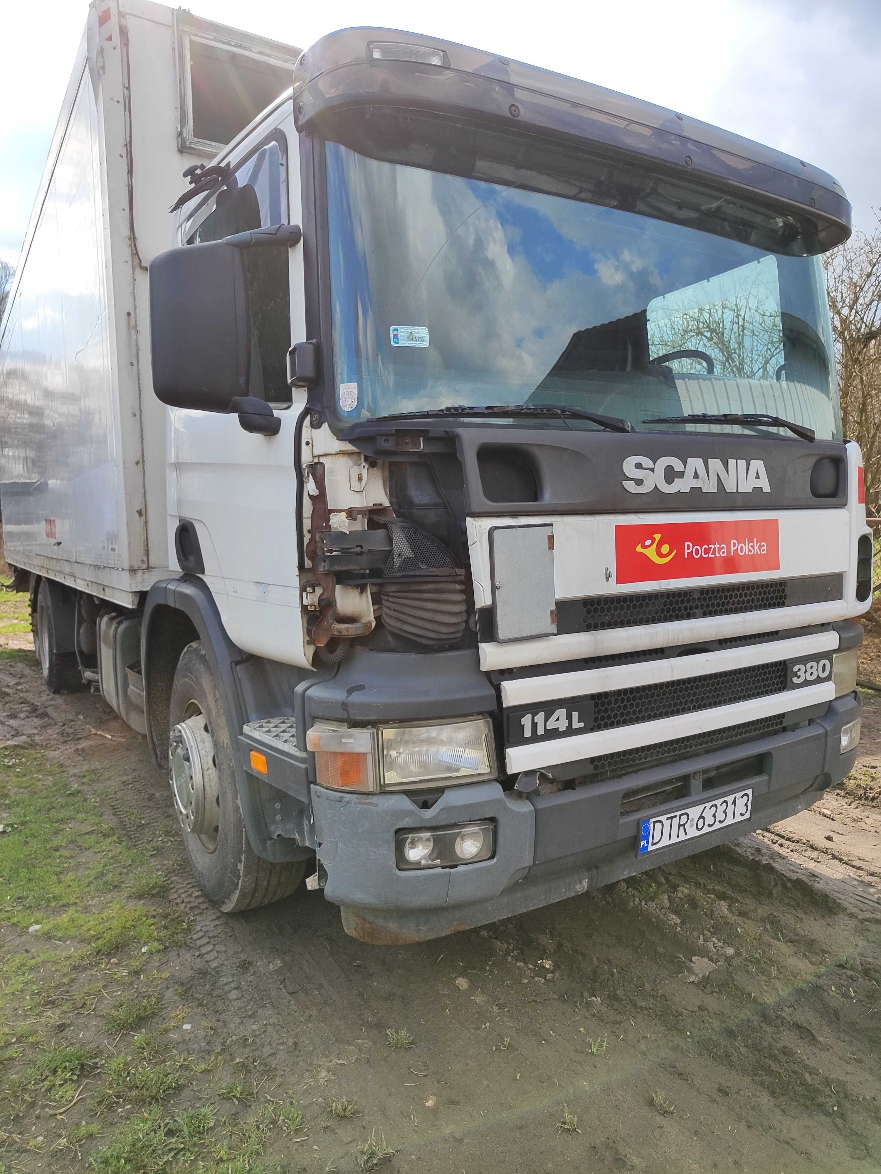 Scania 114-380 gola rama 8 m