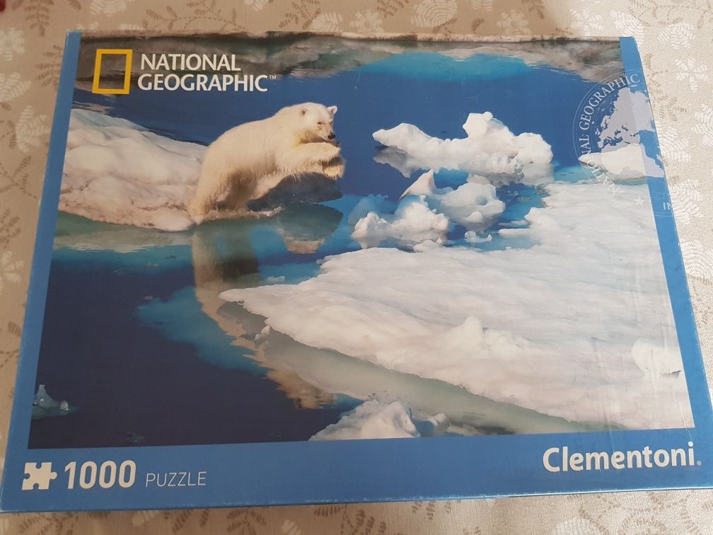Puzzle 1000 elementów.