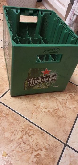 Skrzynka na piwo Heineken