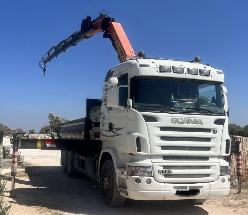 "SERVIÇOS PRESTADOS CAMIÃO GRUA"