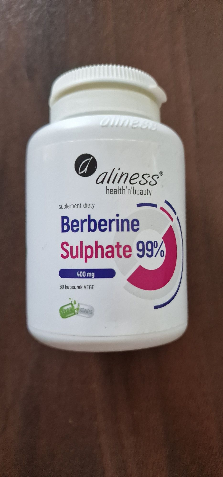 Berberine Sulphate 99% suplement Aliness