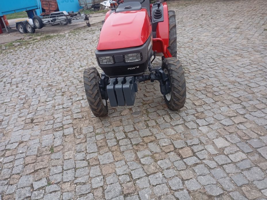 Trator yanmar f 22 com matrícula 4x4