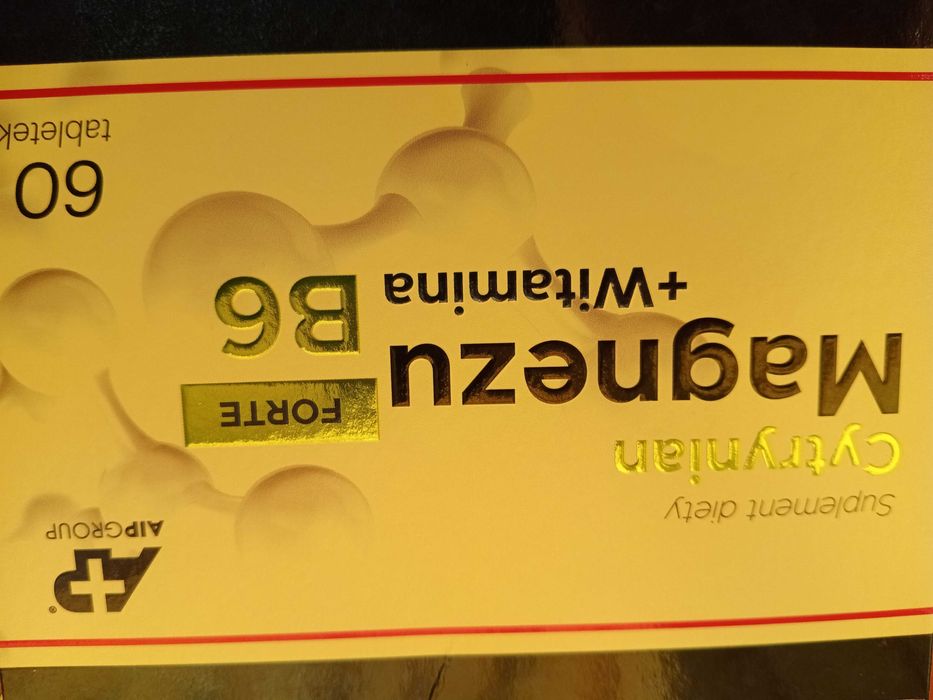 Magnez Forte cytrynian 60 tabletek układ krążenia układ nerwowy
