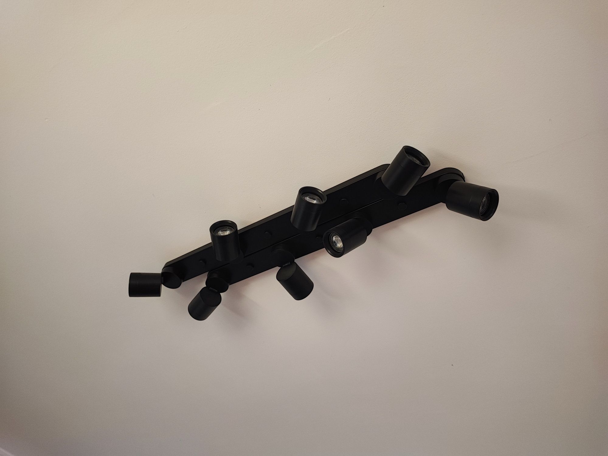 Candeeiro teto preto IKEA
