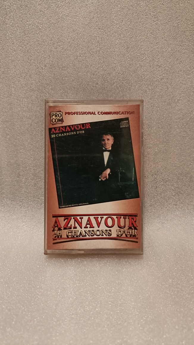 AZNAVOUR "20 chansons d'or" na kasecie