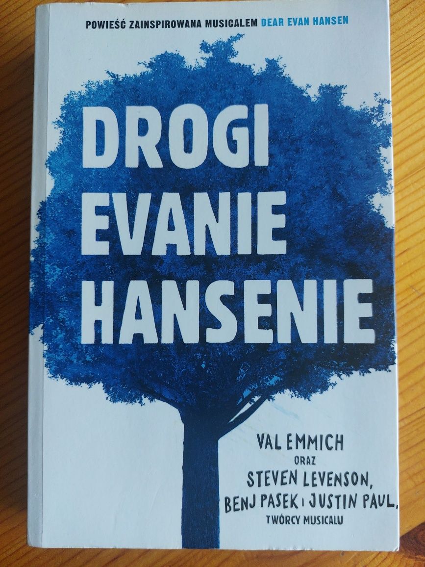 Książka Drogi Evanie Hansenie