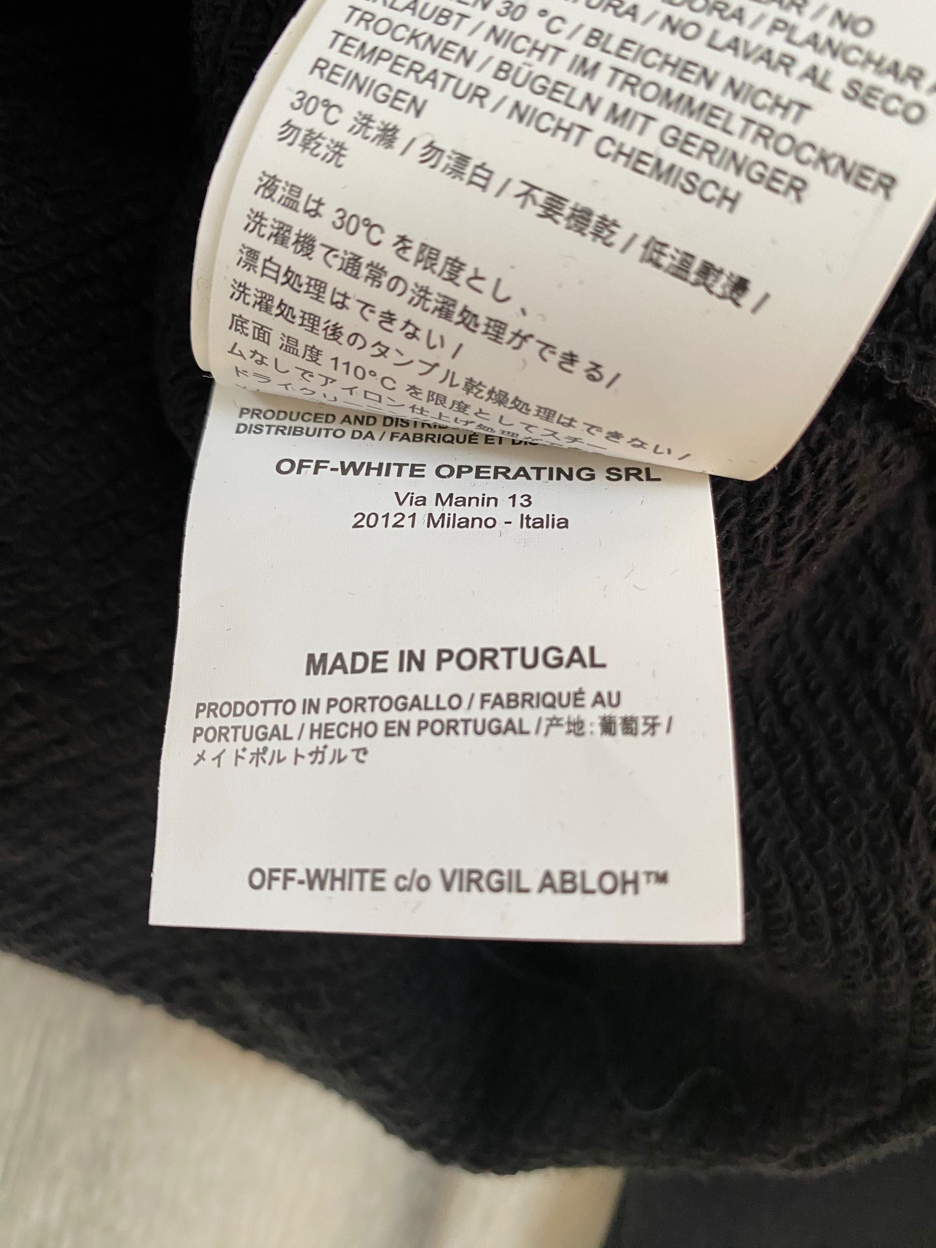 Off-White Summer Graphic Print Hoodie