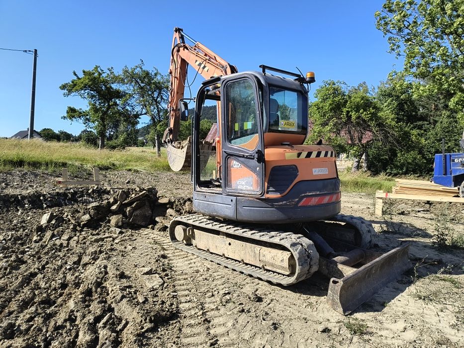 Koparka gąsienicowa Doosan dx60r