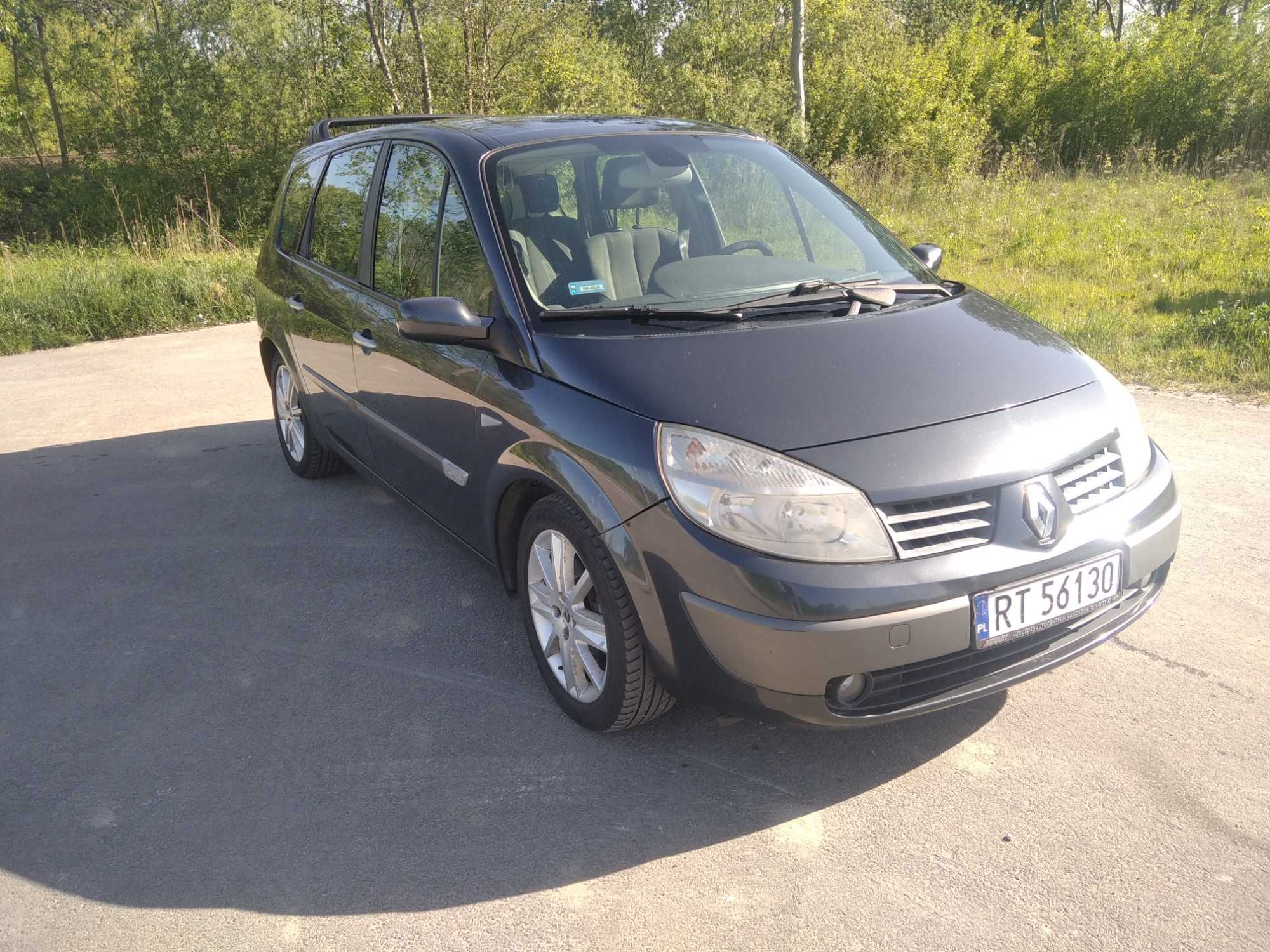 Renault grand scenik 2.0 benzyna plus gaz dach panorama