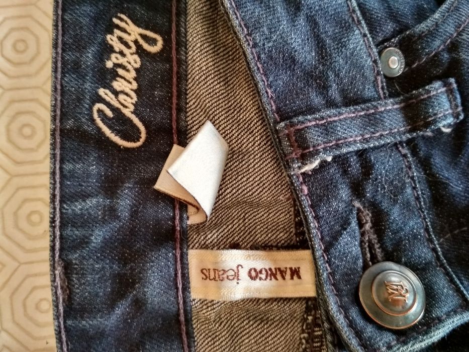 Calças ganga Jeans Mango Christy Tam. 38