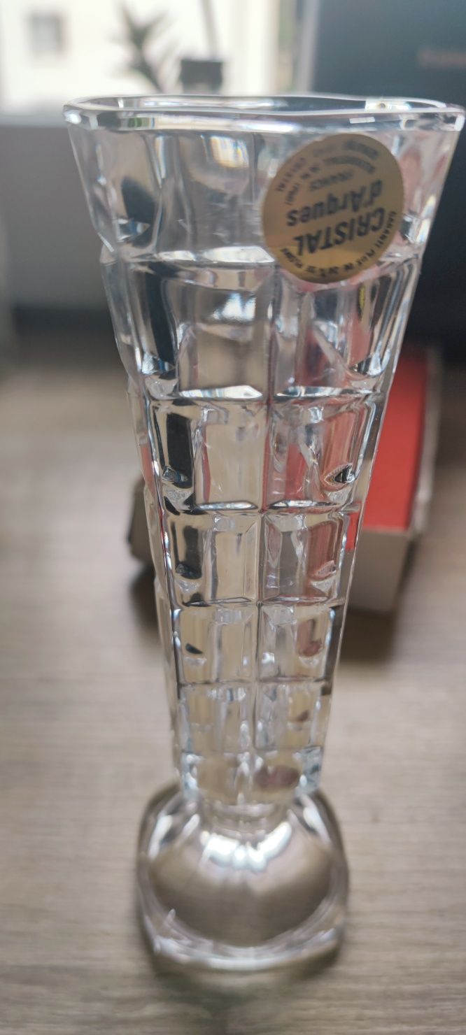 Flakon, wazon kryształowy Cristal d'Arques