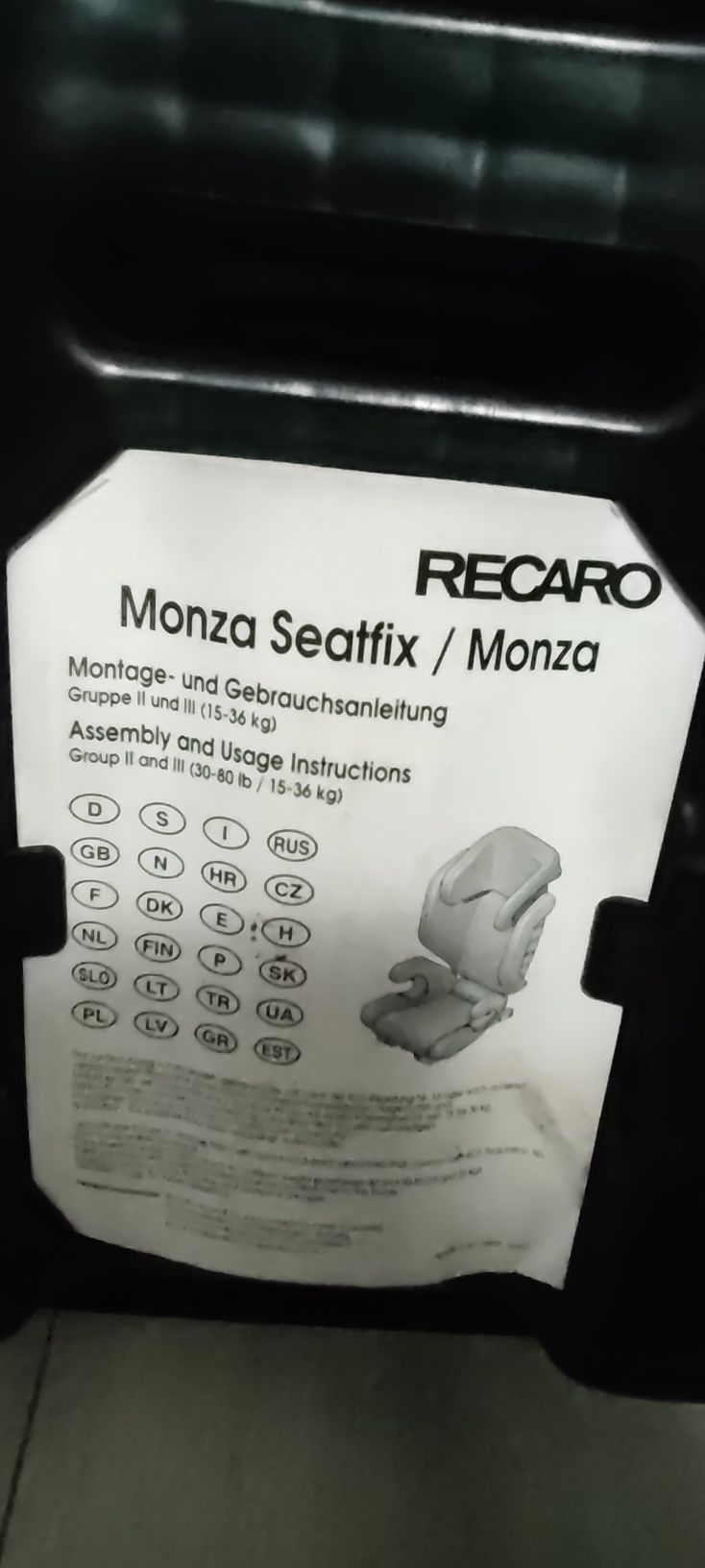 Fotelik Recaro Monza