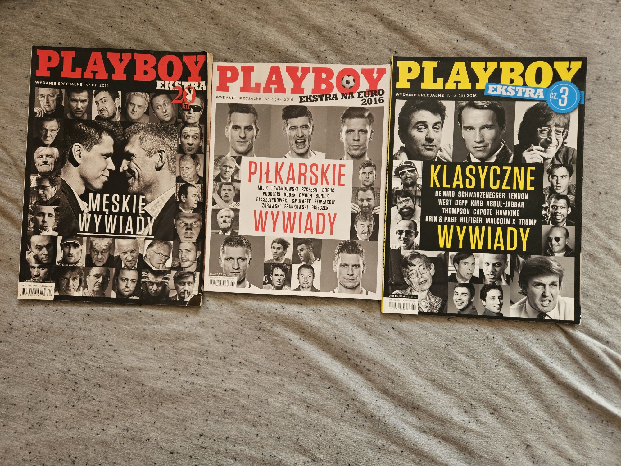 Playboy Wywiady 3 sztuki !!!