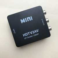 Адаптер HDMI to AV, HDMI2AV, тюльпан переходник конвертер перехідник