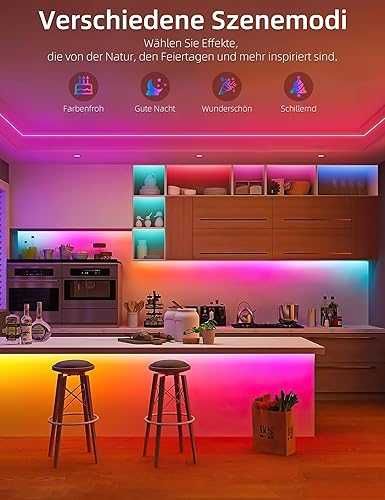 Elastyczna taśma LED Neon RGB 5m, IP65, Bluetooth i Pilot, 12V