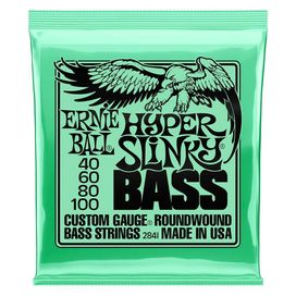 Ernie Ball 2841 Hyper Slinky Bass struny do gitary basowej 40-100