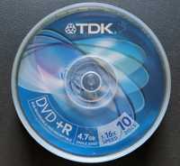 TDK DVD+R na caixa