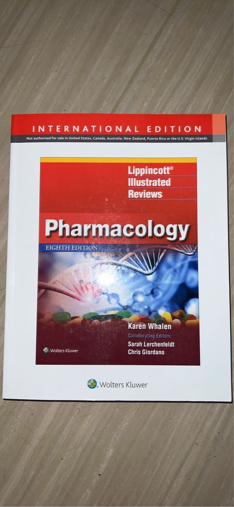 Pharmacology lippincot. Medical University Book