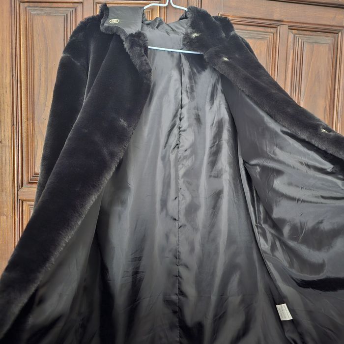 Casaco comprido  de pêlo