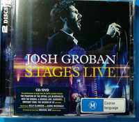 JOSH GROBAN- STAGES LIVE- CD/DVD- płyta nowa , zafoliowana