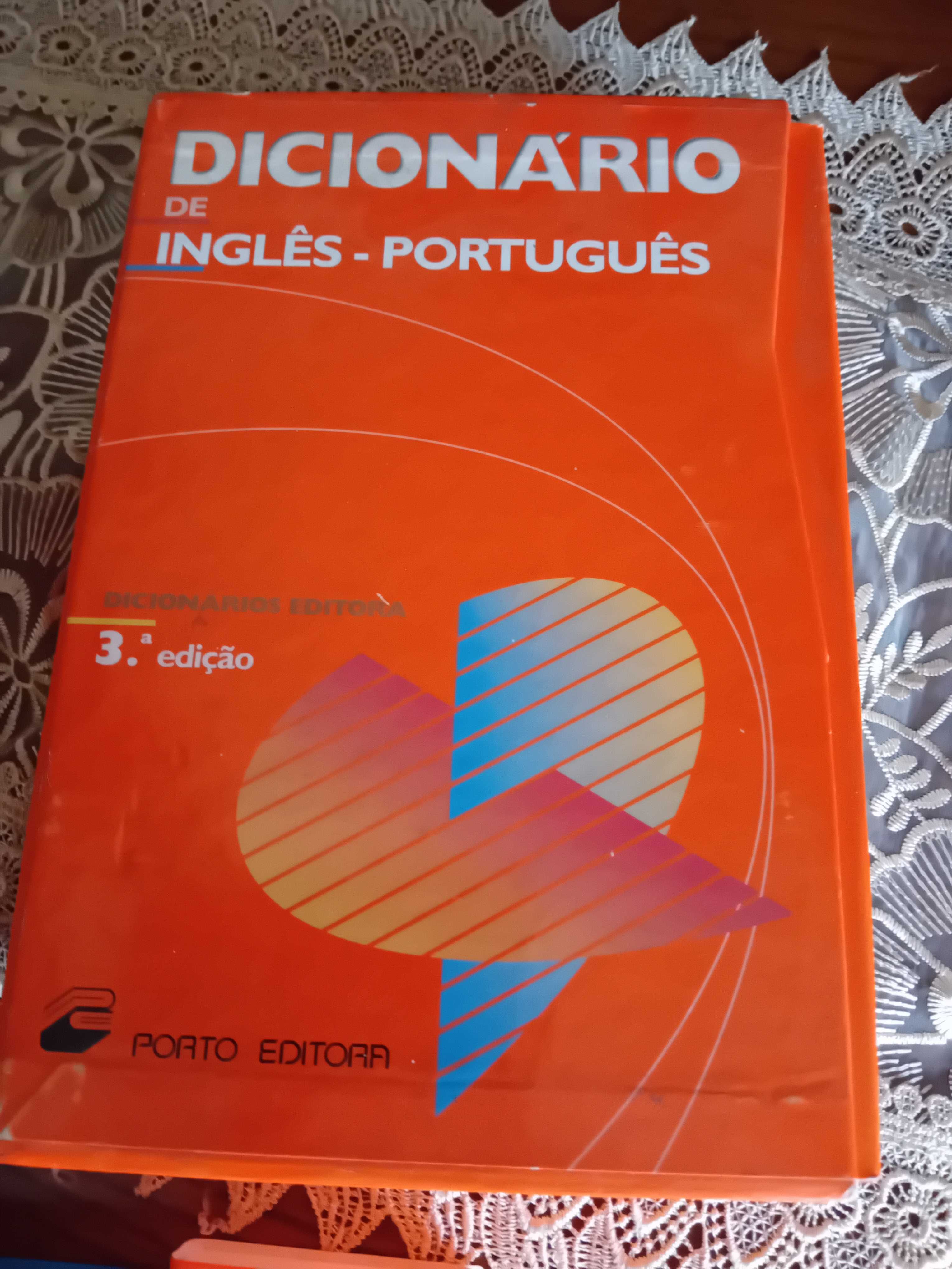 Dicionario de inglês,  frances, portugues,