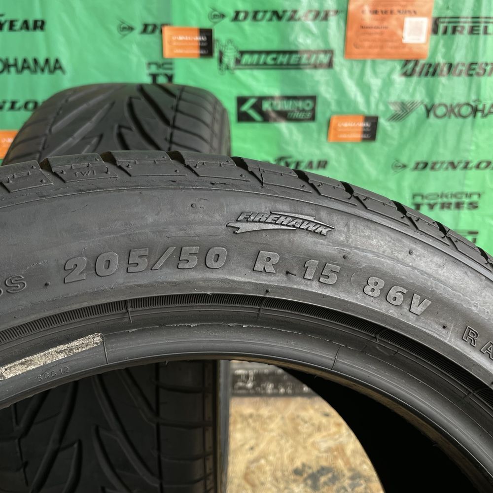 205/50 R15 -86V- Firestone Firehawk SZ40 (Літні шини б/у склад)