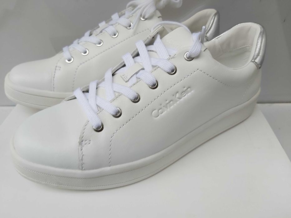 NOWE buty sneakersy CALVIN KLEIN białe rozmiar 38