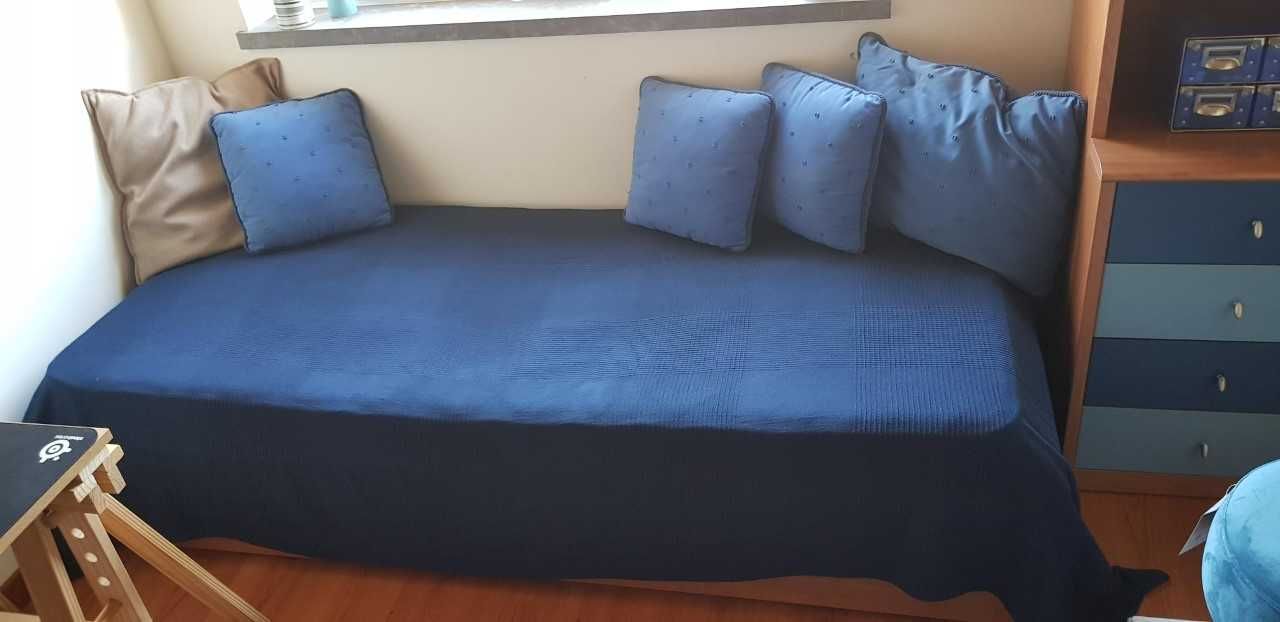 Cama solteiro completa + colchão