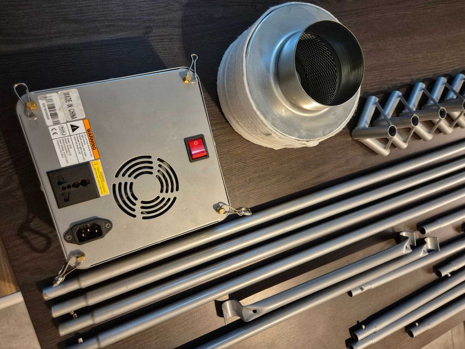 Growbox namiot do uprawy roślin, lampa, filtr - Odbior Osobisty Wwa