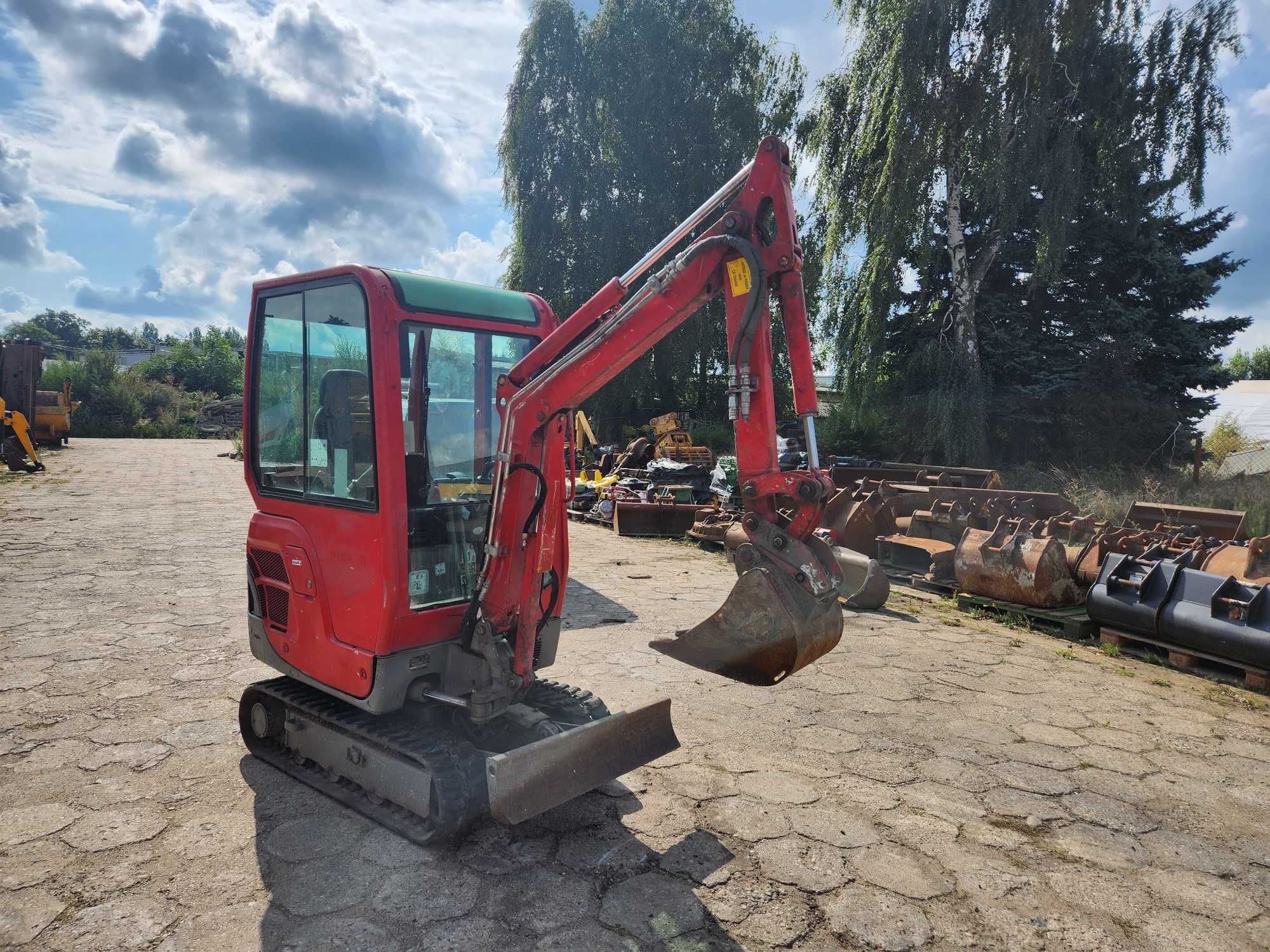 minikoparka mini koparka yanmar  bobcat jcb