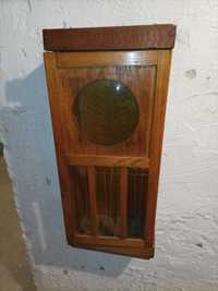 Stary zegar ścienny Gustaw Becker -skrzynia pod tarczę 18,5cm