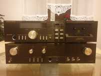 Magnetofon Deck  Grundig Cf 5000 wzmaciacz deck vintage Piekny zestaw