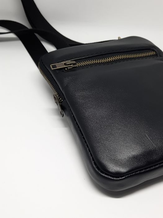 Чоловіча сумка шкіряна барсетка | Мужская кожаная сумка