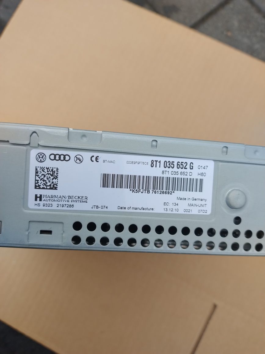 Radio czytnik nawigacji GPS MMI Audi A4 B8 A5 Q5