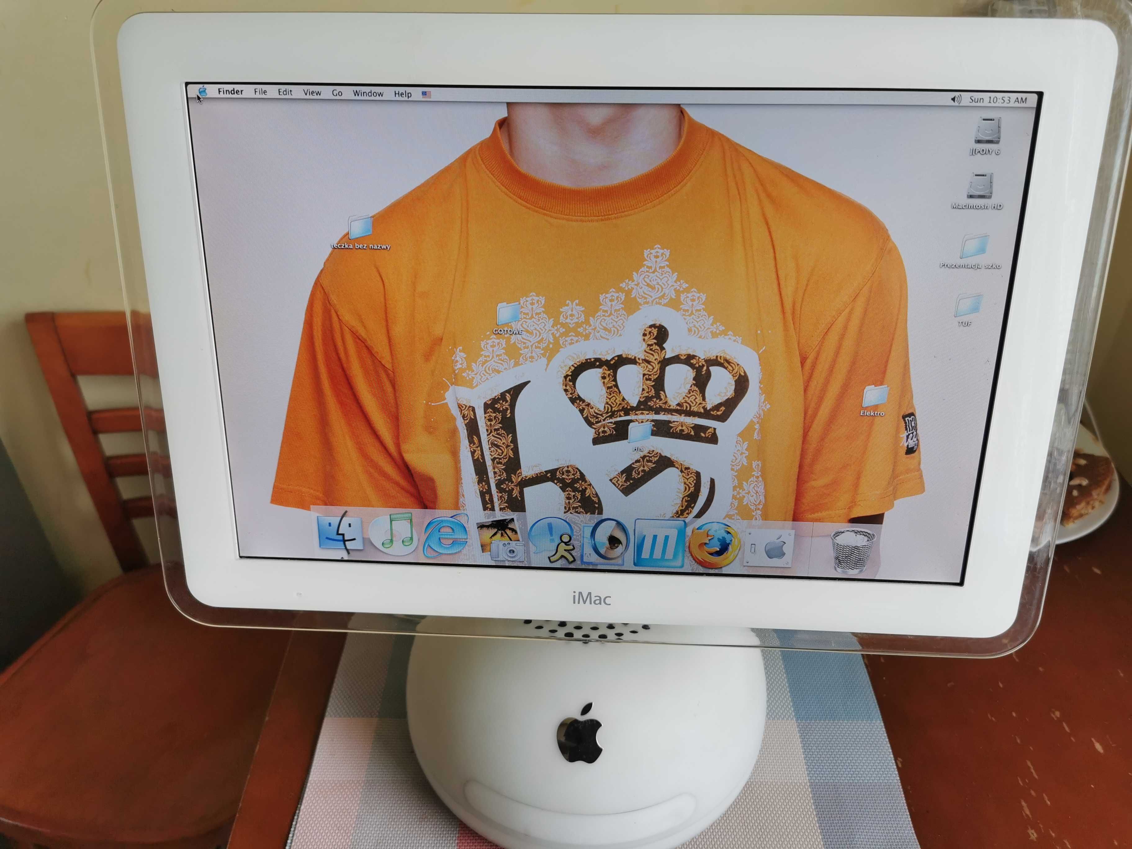 Komputer Apple iMac G4 lampka klasyk