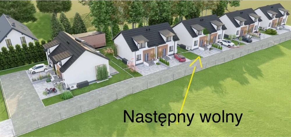 Nowe domy w cenie mieszkania, zabudowa bliźniacza, Rudniki