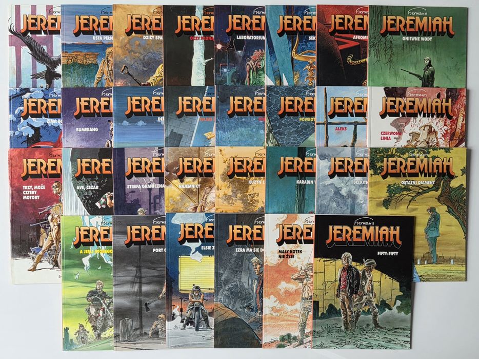 Komiks Jeremiah, tomy 1-30, komplet, Hermann, Elemental