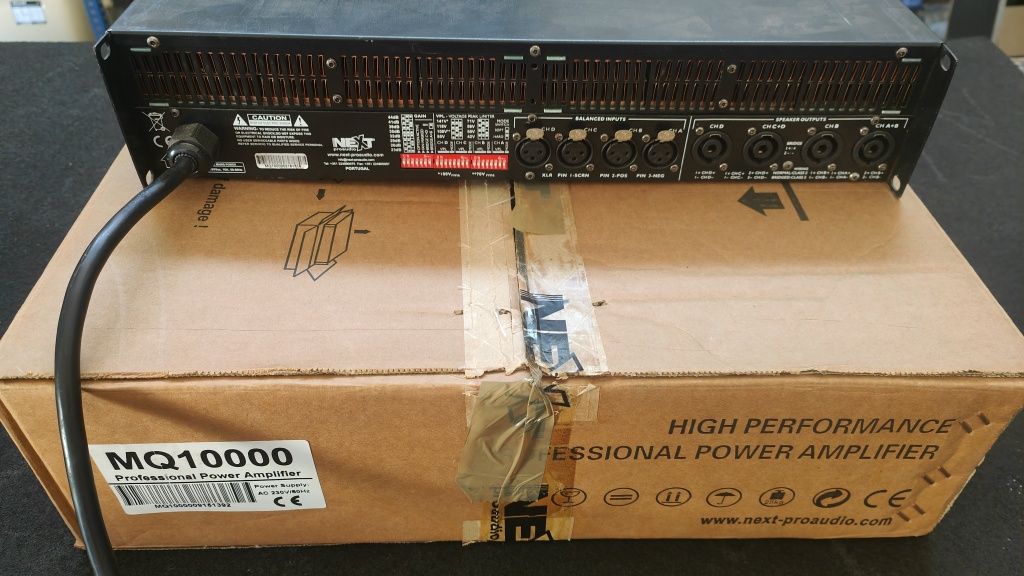 Amplificadores Next MQ 10000 -  2 unidades ainda disponíveis