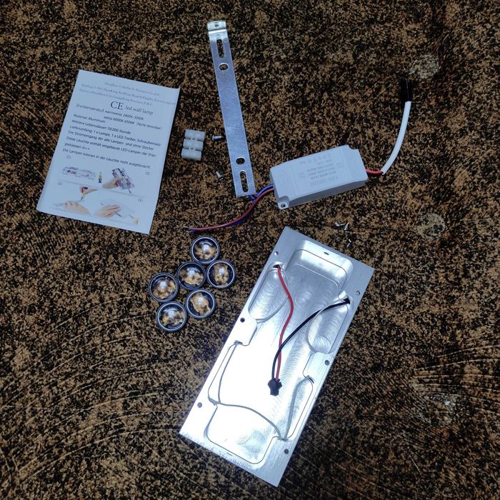 ETIME Настінний світильник LED 4-6х3w