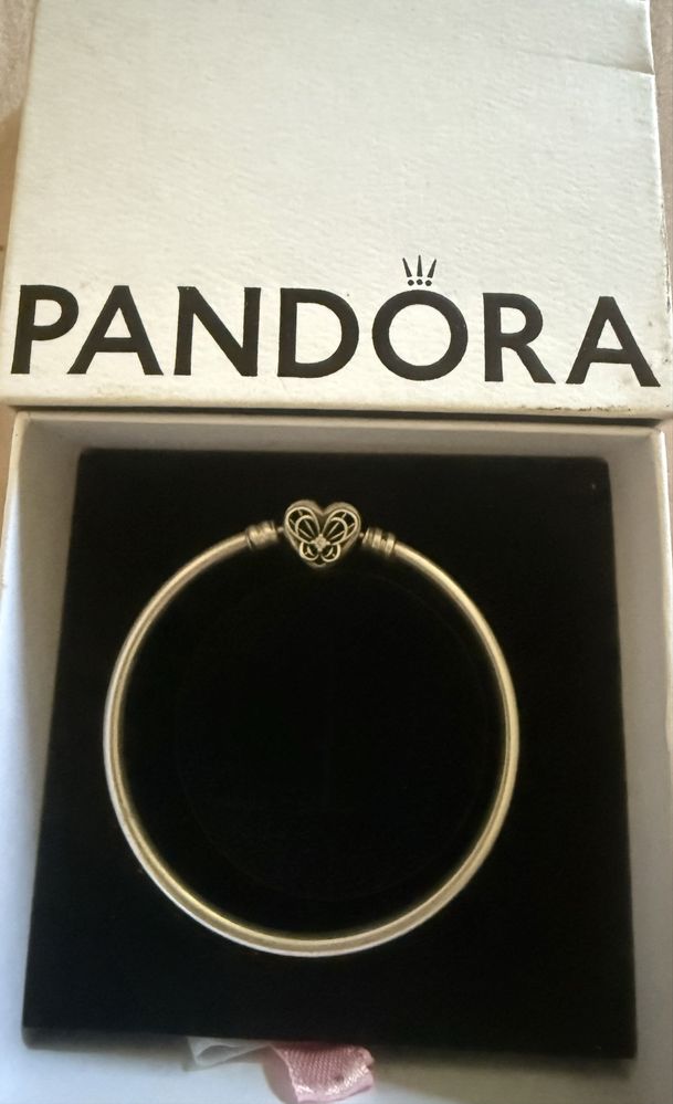 Pulseira pandora original rigida tam 16
