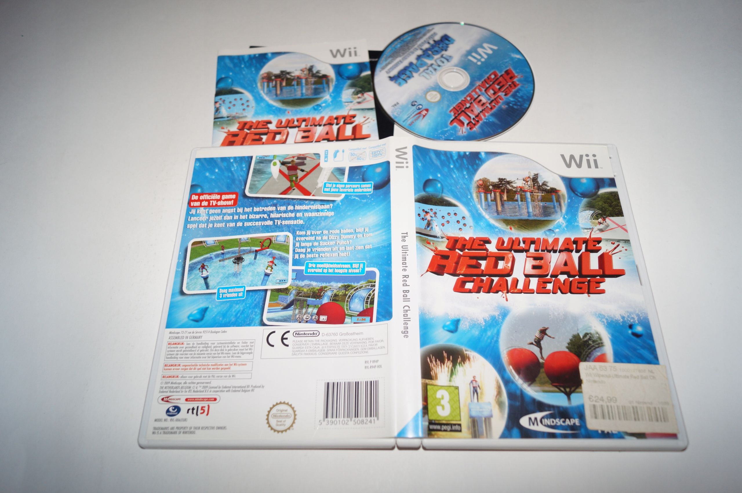 Wii The Ultimate Red Ball Challenge Wii