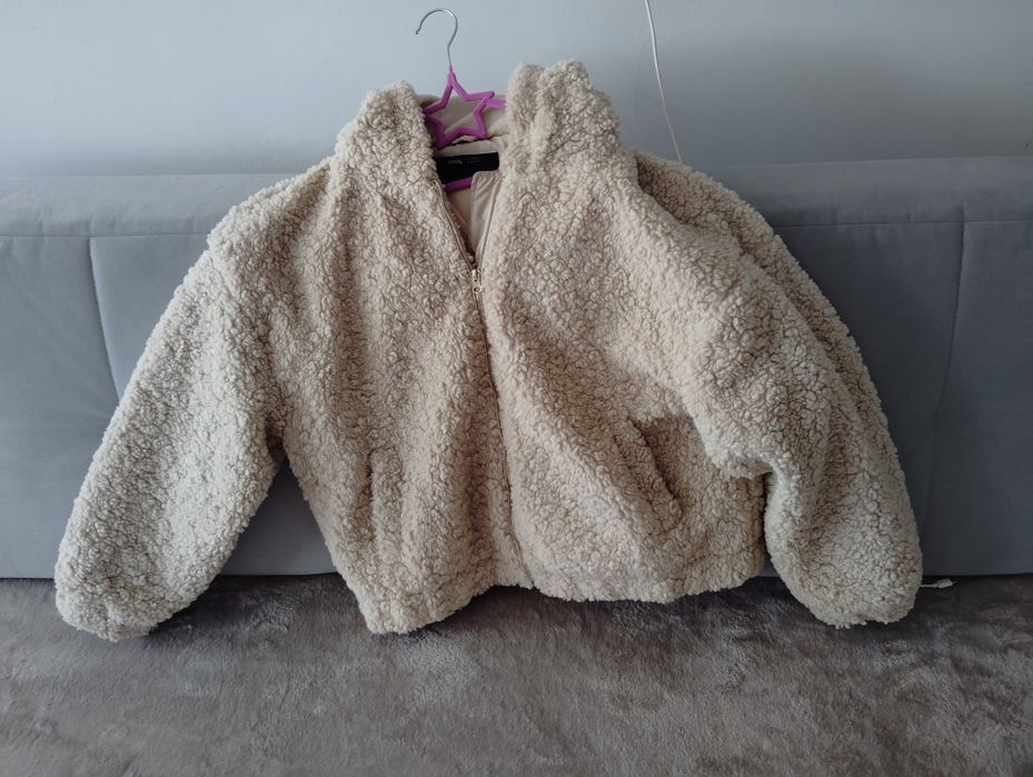 Kurtka tedi jak nowa rozmiar L