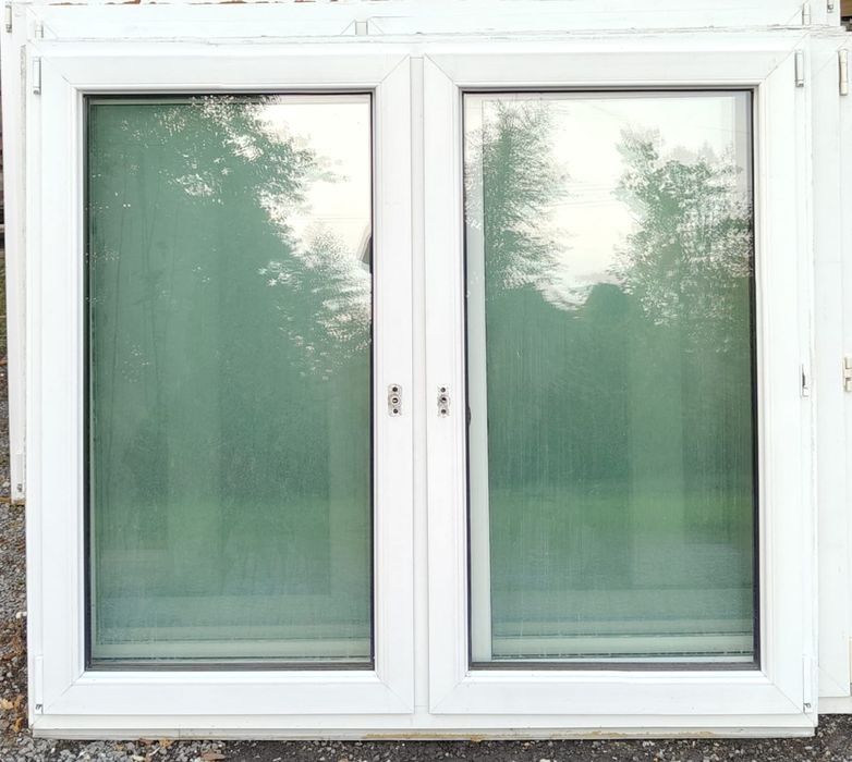 Okno okna złoty dąb,brązowe PCV 57x84,87x144,177x144,158x139