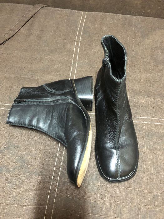 Туфлі 38 чобітки ботинки вінтаж італія шкіряні