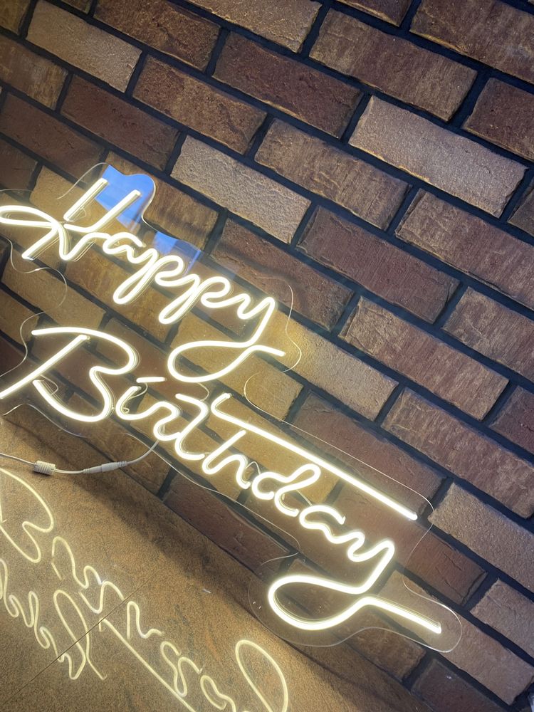 Neon Led  „Happy Birthday”