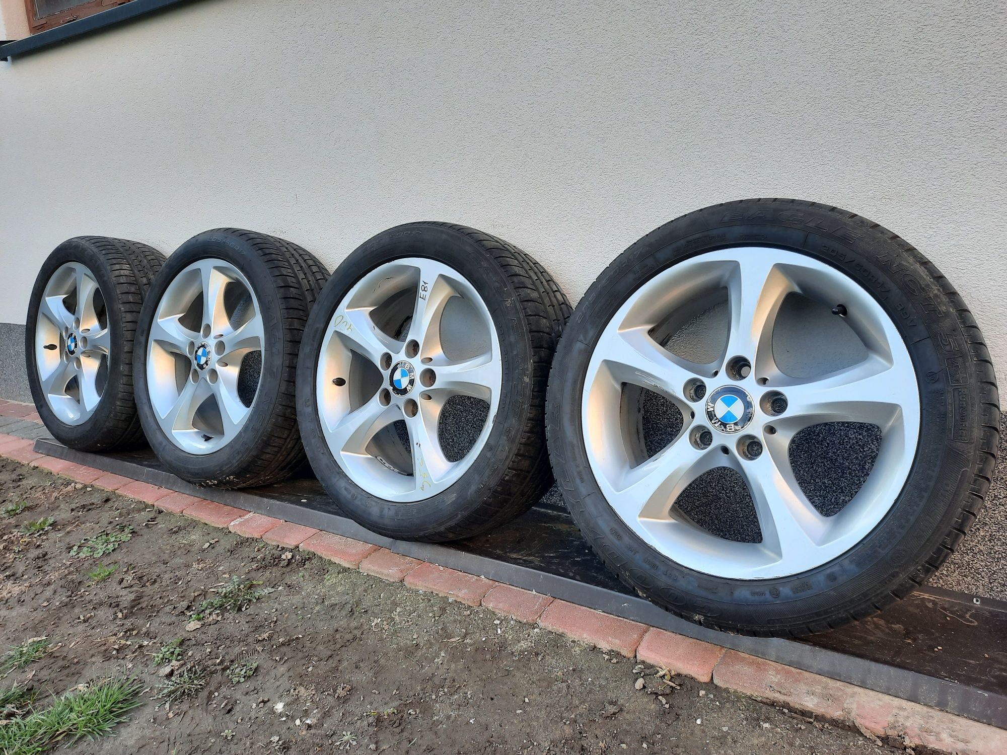 4 Koła 17" 5x120 BMW 205/50 R17 Goodyear Eagle NCT5 7mm